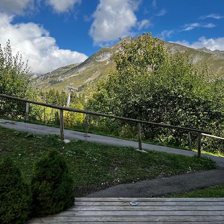 Appartement La Clusaz Avec Terrasse Sur Les Pistes De Ski Manigod Bagian luar foto